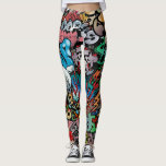 Graffiti-Leggings Leggings<br><div class="desc">Graffiti-Leggings</div>