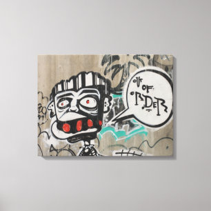 Graffiti Leinwanddruck