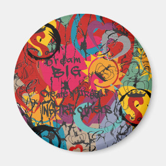 Graffiti-Liebe Magnet