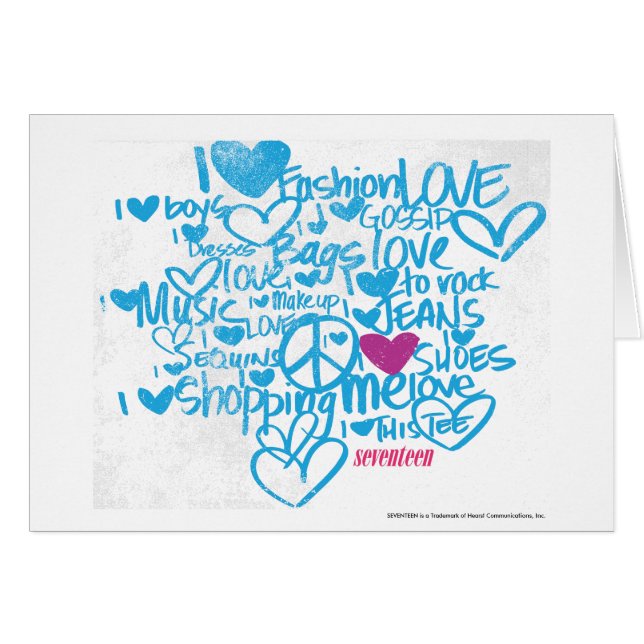 Graffiti lila/Aqua (Vorderseite (Horizontal))