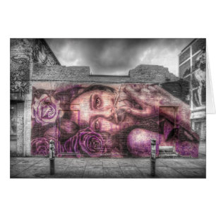 Graffiti-Mädchen, Shoreditch London
