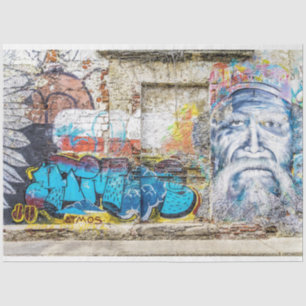 Graffiti Man Urban 19 Dekoupage Tissue Seidenpapier