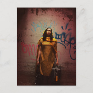 Graffiti Maya Postcard Postkarte