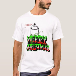 Graffiti Merry Christmas T-Shirt