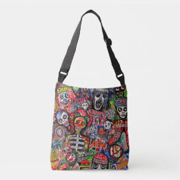 Graffiti Misfits Tasche Bay von Ray Dust