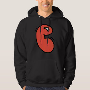 Graffiti Monogram Letter C in Niedlich Chubby Bubb Hoodie