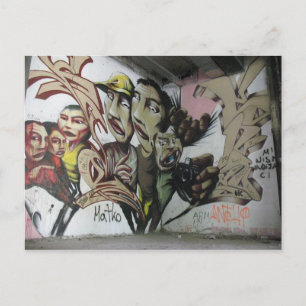 Graffiti : Mostar (Herzégovine) - Postkarte