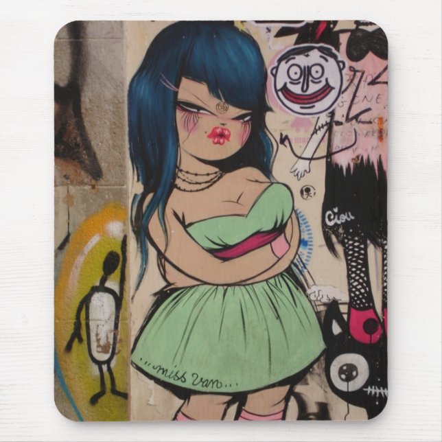 "Graffiti" Mousepad (Vorne)