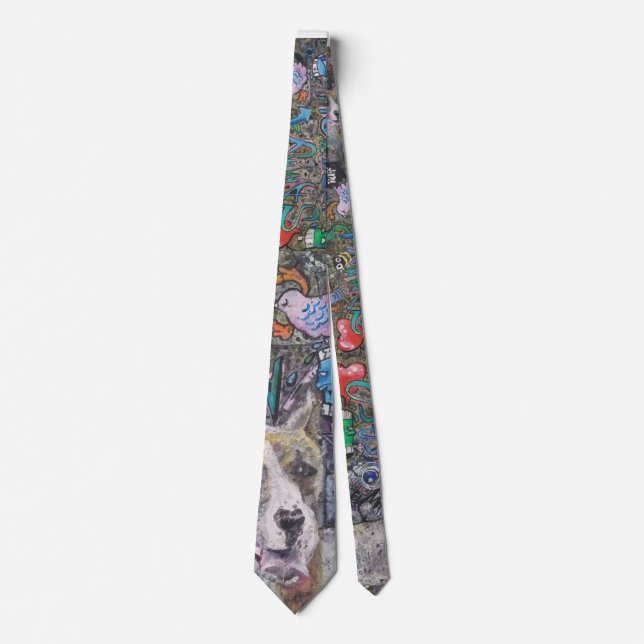 Graffiti Neck Tie Krawatte (Vorderseite)