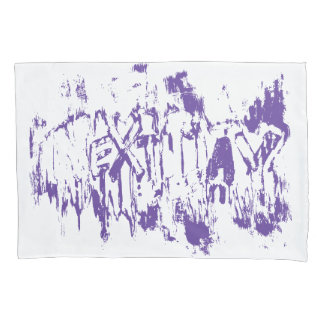 Graffiti Nextday Grunge Pinsel Abstrakte Typografi Kissenbezug