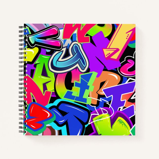 Graffiti Notizbuch (Vorderseite)