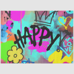 Graffiti-Papierpapier Seidenpapier