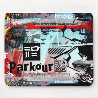 Graffiti Parkour Mousepad