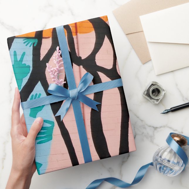 Graffiti Pattern Geschenkpapier (Schenken)