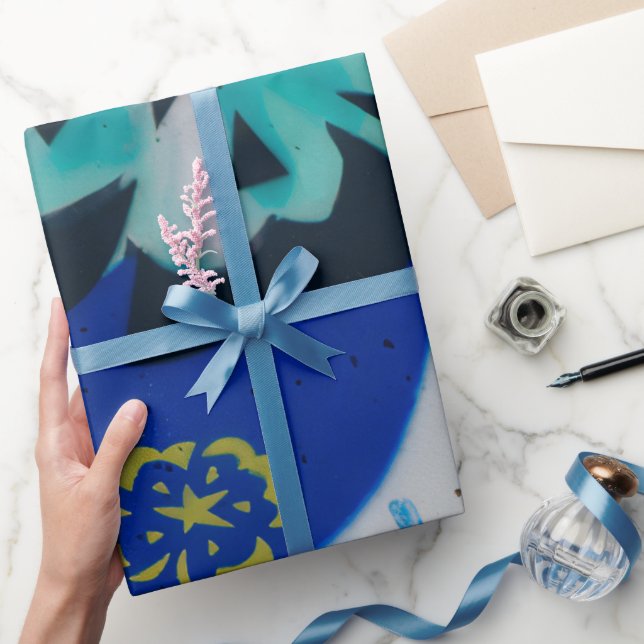 Graffiti Pattern Geschenkpapier (Schenken)
