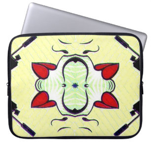 Graffiti Pattern Laptopschutzhülle
