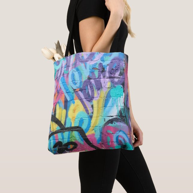 Graffiti Pattern Tote Bag (Von Nahem)