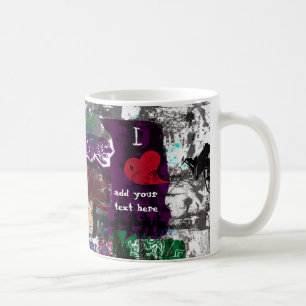 Graffiti-personalisierte Tasse