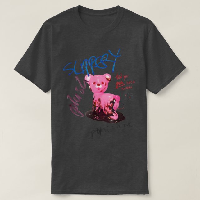 Graffiti Pink Bear T-Shirt (Design vorne)