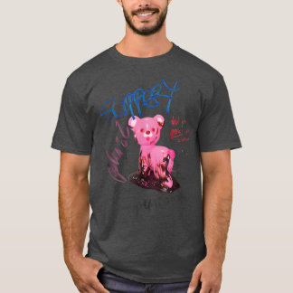 Graffiti Pink Bear T-Shirt