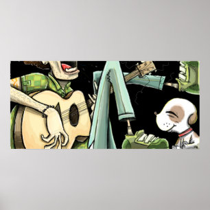 Graffiti-Plakat Poster