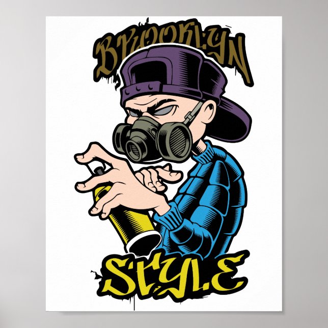 Graffiti Poster (Vorne)