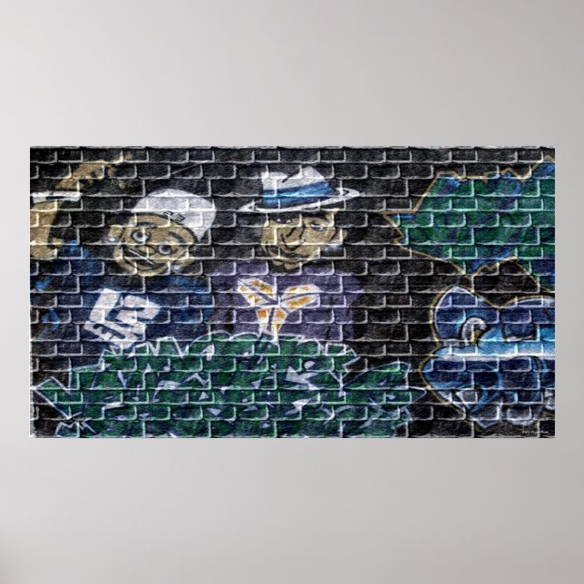 Graffiti Poster (Vorne)