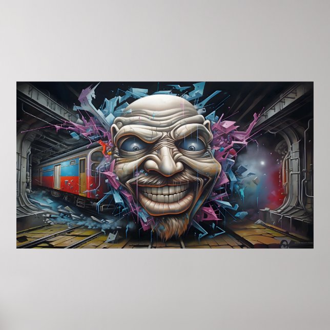 Graffiti Poster (Vorne)