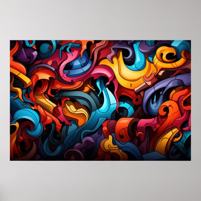 Graffiti Poster (Vorne)