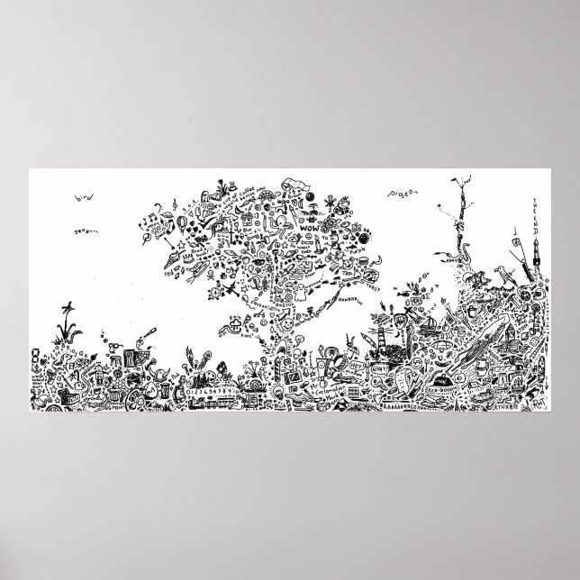 Graffiti Poster (Vorne)