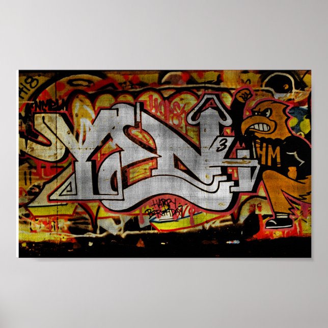Graffiti Poster #2 (Vorne)