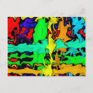 Graffiti Postkarte