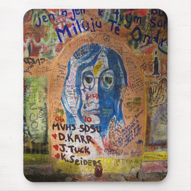 Graffiti - Prag Mousepad (Vorne)