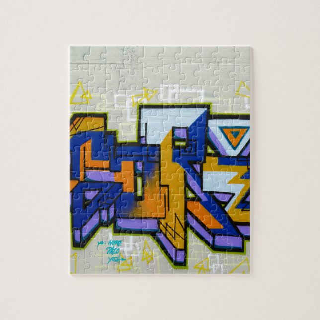Graffiti Puzzle (Vertikal)