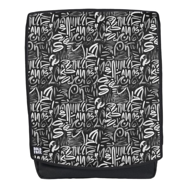 Graffiti Rucksack (Vorderseite)