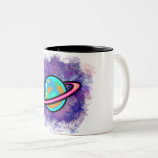 Graffiti Saturn Tasse