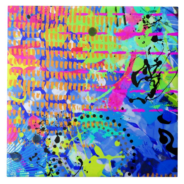 Graffiti Sea 2 Fliese (Vorderseite)