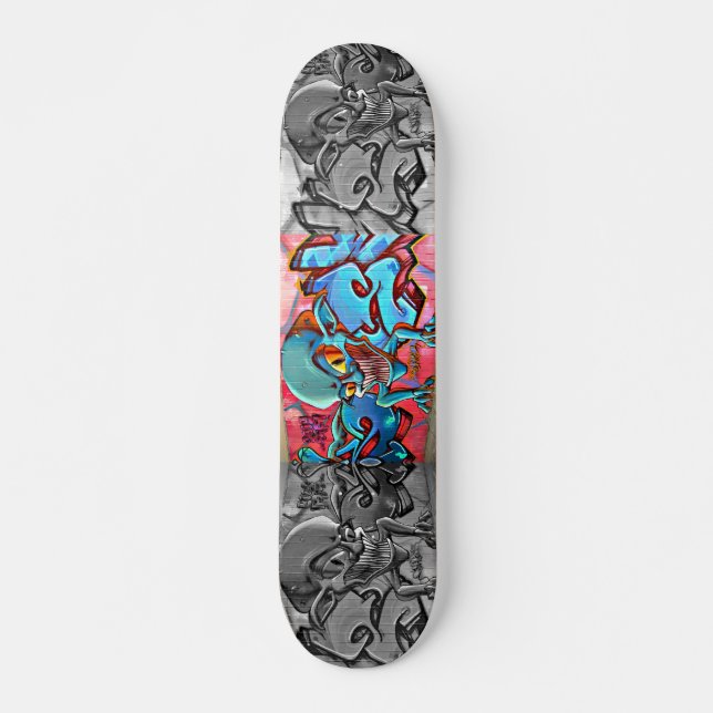 Graffiti Skateboard (Vorne)