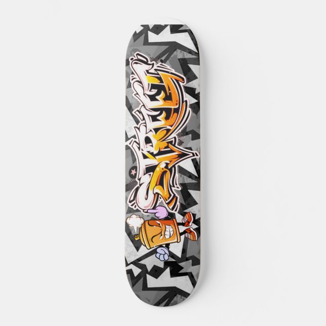 Graffiti Skateboard (Vorderseite)