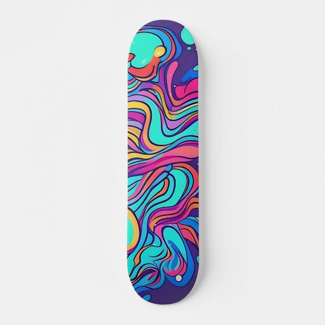 Graffiti Skateboard (Vorne)