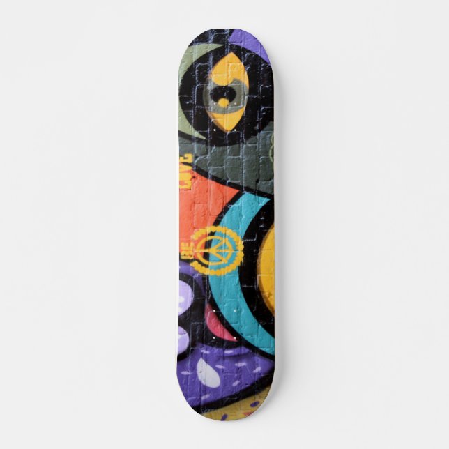 Graffiti Skateboard (Vorne)