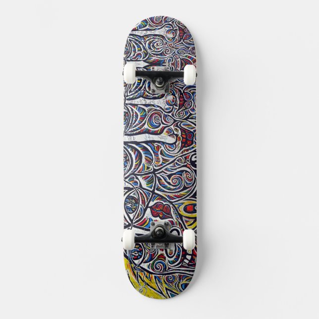 Graffiti Skateboard (Vorderseite)