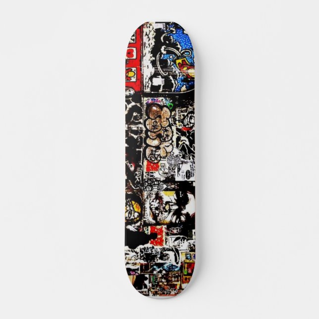 Graffiti Skateboard (Vorne)