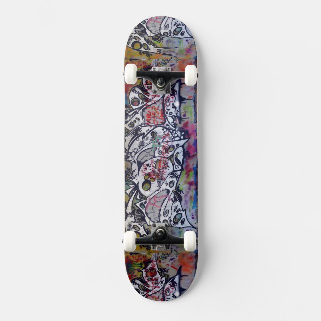 Graffiti Skateboard (Vorderseite)