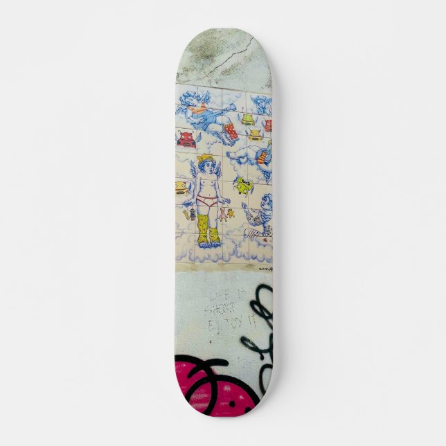 Graffiti Skateboard, Einzigartiges Kunstwerk Skateboard (Vorne)