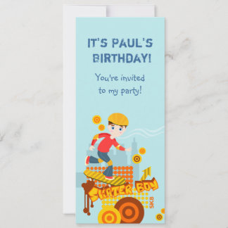 Graffiti Skateboard Kind Geburtstagsparty Einladung