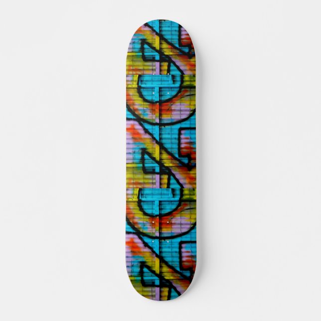 Graffiti Skateboard. Skateboard (Vorne)