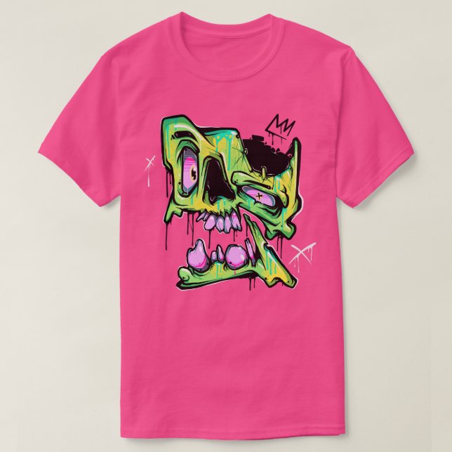 Graffiti Skull T-Shirt (Design vorne)