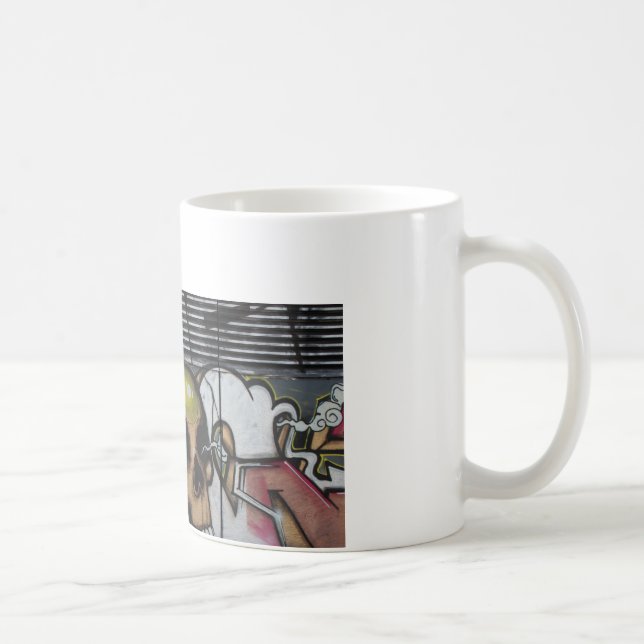 Graffiti Skull Tasse (Rechts)