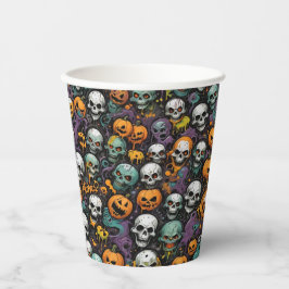 Graffiti Skulls Pappbecher